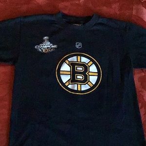 NHL Bruins 2011 Stanley Cup Champions #30 Thomas shirt